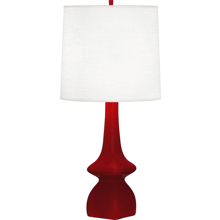 Robert Abbey - SA210 - One Light Table Lamp - Jasmine - Sangria Glazed Ceramic