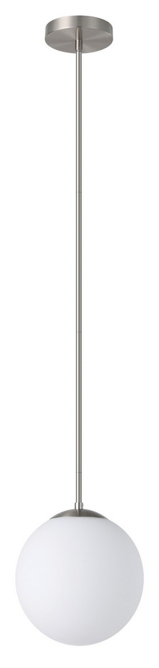 Eglo USA - 206421A - One Light Pendant - Rondo - Matte Nickel