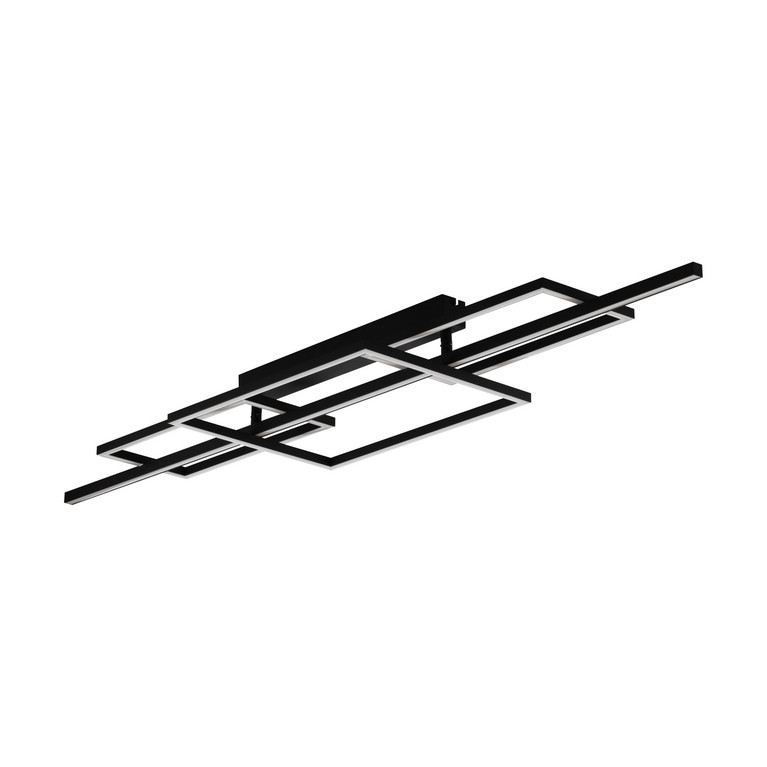 Eglo USA - 390282A - LED Ceiling Mount - Puebla - Black