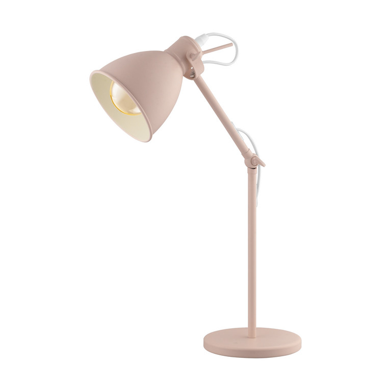 Eglo USA - 49086A - One Light Table Lamp - Priddy - Pastel Apricot