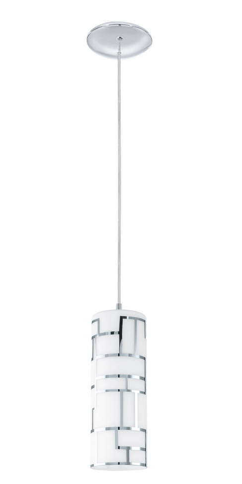 Eglo USA - 92562A - One Light Pendant - Bayman - Chrome