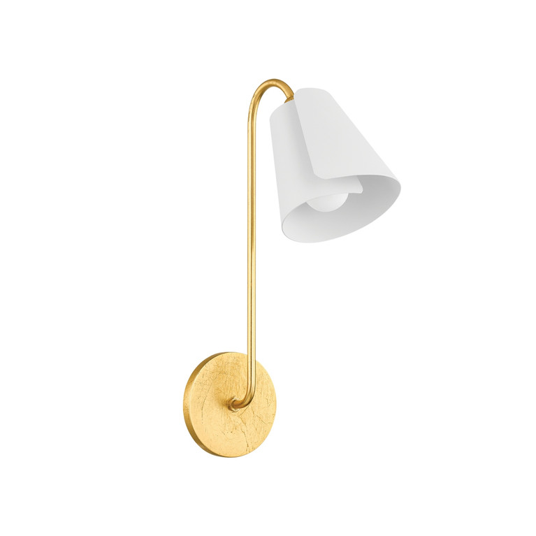 Mitzi - H852101-GL/TWH - One Light Wall Sconce - Lila - Gold Leaf
