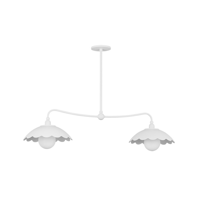 Mitzi - H888902-TWH - Two Light Linear - Yael - Texture White