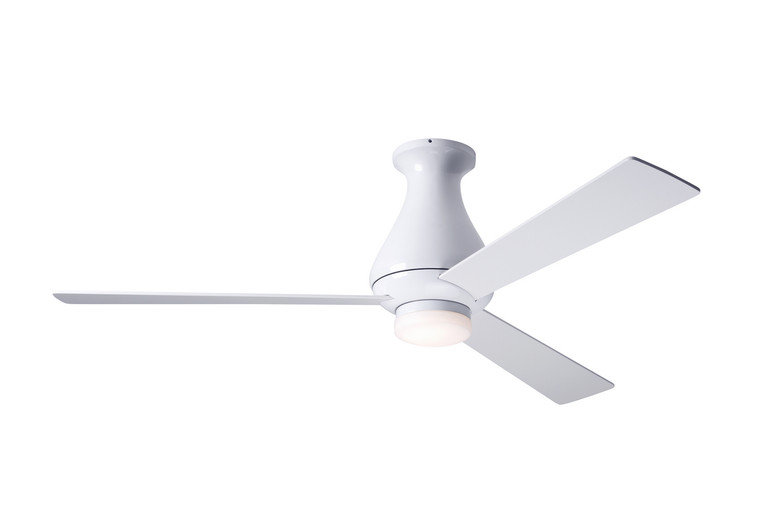 Modern Fan Co - ALT-FM-GW-52-WH-271-005 - 52Ceiling Fan - Altus Flush - Gloss White