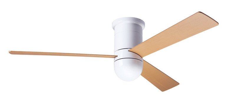 Modern Fan Co - CIR-FM-GW-50-MP-NL-CC - 50Ceiling Fan - Cirrus Flush DC - Gloss White