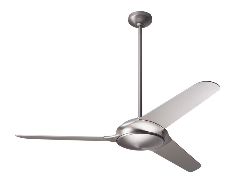 Modern Fan Co - FLO-MN-52-NK-NL-001 - 52Ceiling Fan - Flow - Matte Nickel
