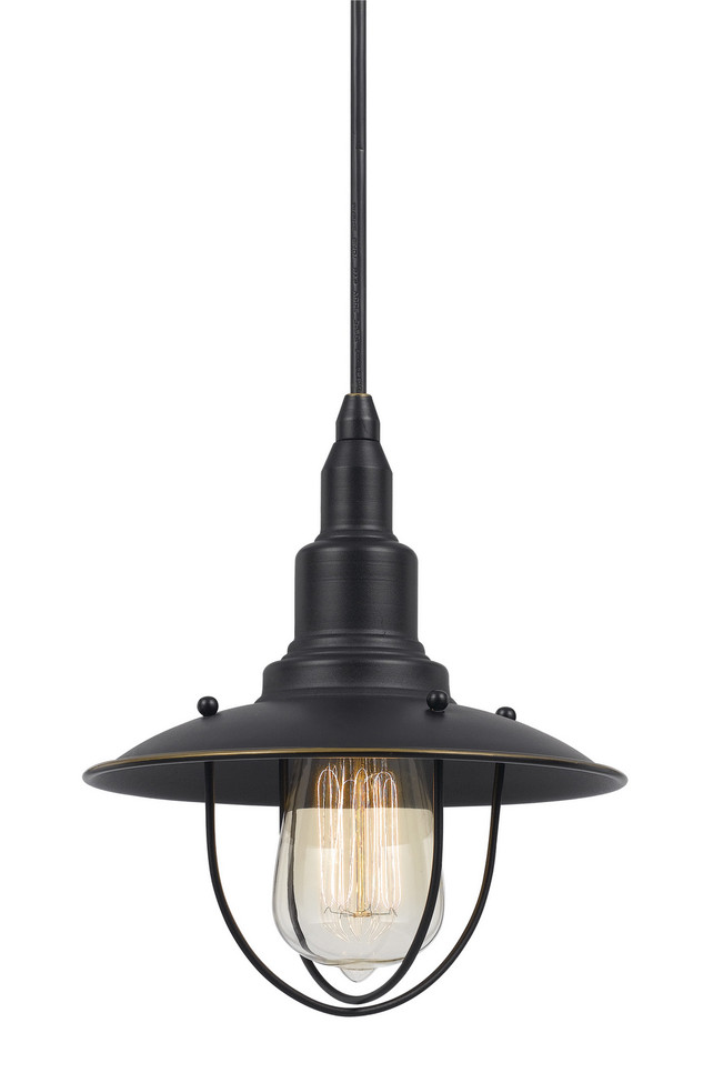 Cal Lighting - UP-1113-6-DB - One Light Pendant - ALLENTOWN - Brushed Steel