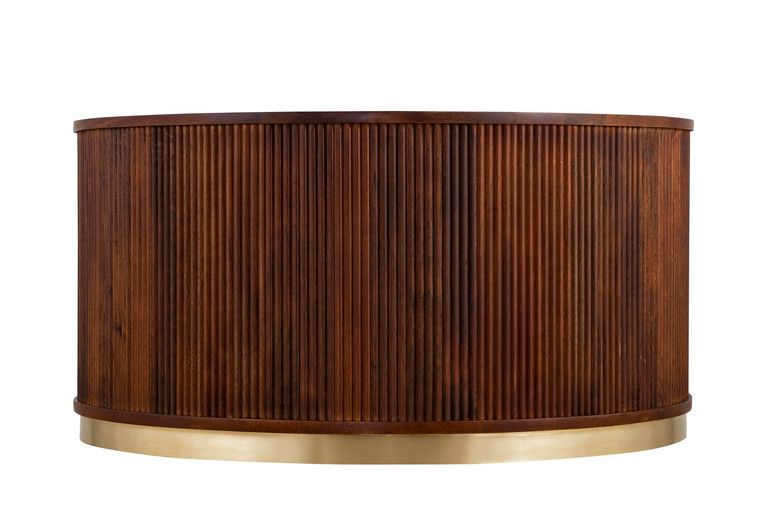 Canarm - AF060124-06 - Coffee Table - Delaney - Medium Brown