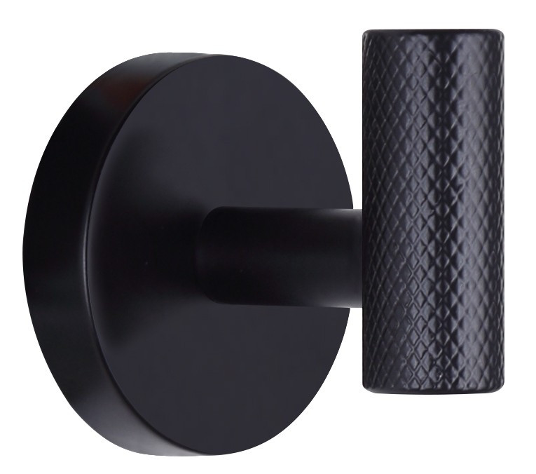 Canarm - BA108A02BK - Robe Hook - Varen - Matte Black