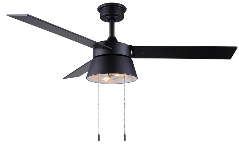 Canarm - CF48KAD3BK - 48 Ceiling Fan - Kade - Matte Black