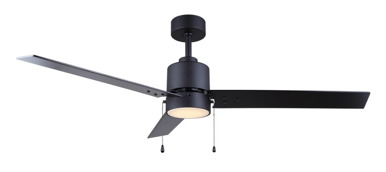 Canarm - CF52JAC3BK-ES - 52 Ceiling Fan - Jace - Matte Black