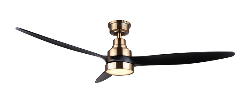 Canarm - CF52LUE3GD - 52 Ceiling Fan - Luell - Gold