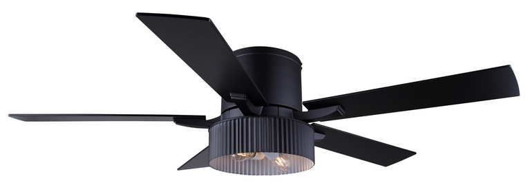 Canarm - CF52REX5BK - 52 Ceiling Fan - Rexton - Matte Black