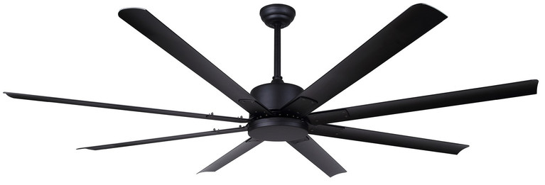 Canarm - CP72EZR8BK-NLW - 72 Ceiling Fan - Ezra - Black