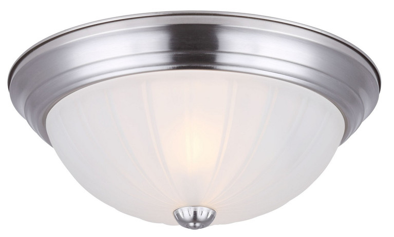 Canarm - IFM31151N - Two Light Flush Mount - Ifm311 Bpt - Brushed Pewter