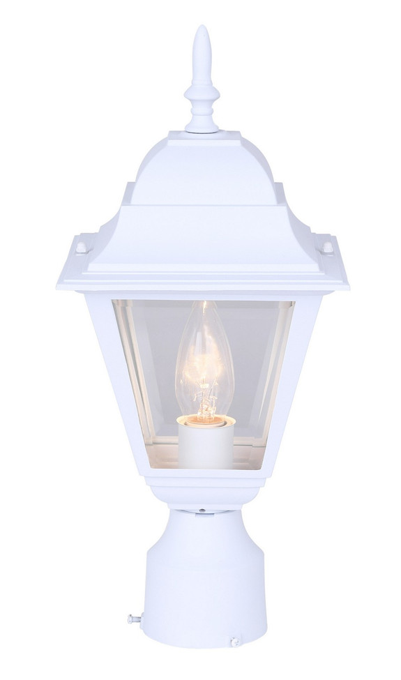 Canarm - IOL1311 - One Light Outdoor Post Mount - Iol13 Wh - White