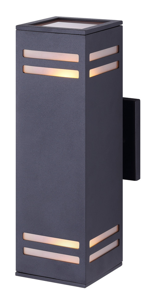 Canarm - IOL308BK - Two Light Outdoor Lantern - Tay - Black