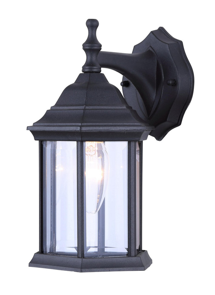 Canarm - IOL410 - One Light Outdoor Wall Mount - Iol4 Bk - Black
