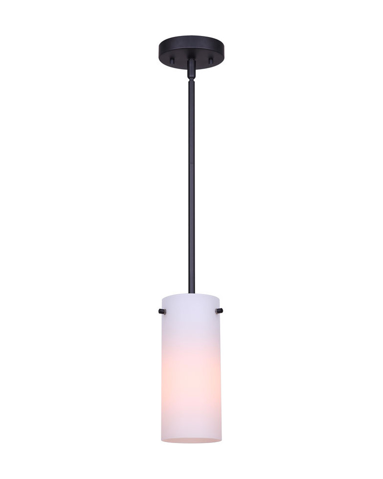 Canarm - IPL1063A01BK - One Light Pendant - Lander - Black
