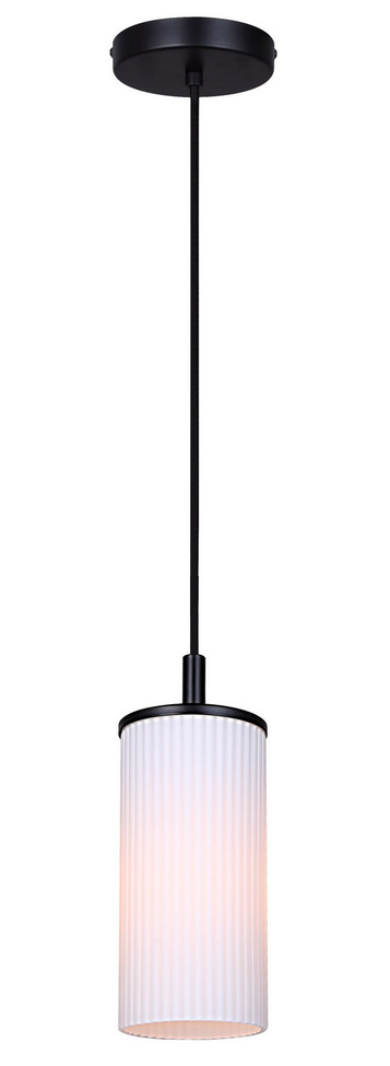 Canarm - IPL1165A01BK-FR - One Light Pendant - Kinslea - Matte Black