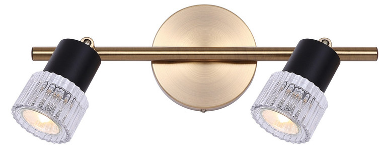 Canarm - IT1161A02BKG10 - Two Light Track Lighting - Elsee - Black
