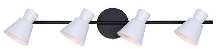 Canarm - IT1163A04BW10 - Four Light Track Lighting - Radley - White
