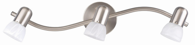 Canarm - IT9351 - Three Light Track Lighting - Jasper - Brushed Pewter