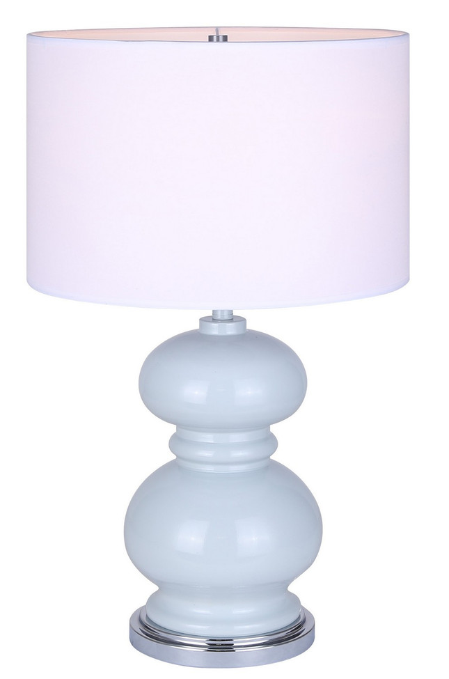 Canarm - ITL2133B23BC - One Light Table Lamp - Biely - Light Blue