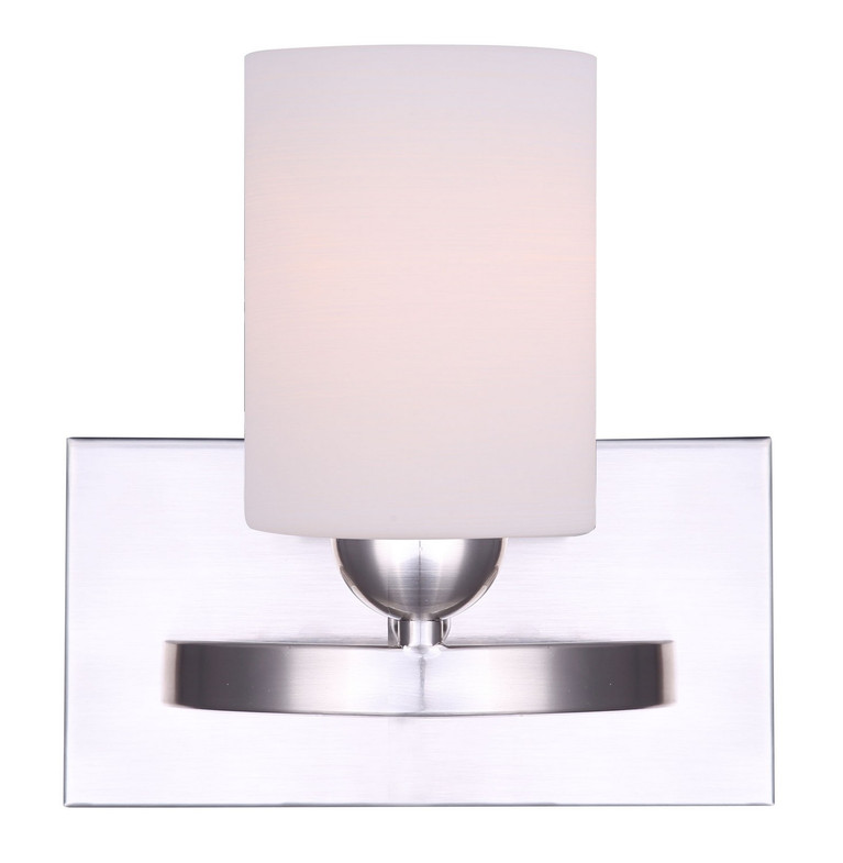 Canarm - IVL370A01BPT - One Light Vanity - Hampton - Brushed Pewter