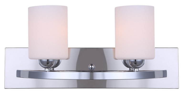 Canarm - IVL370A02CH-O - Two Light Vanity - Hampton - Chrome