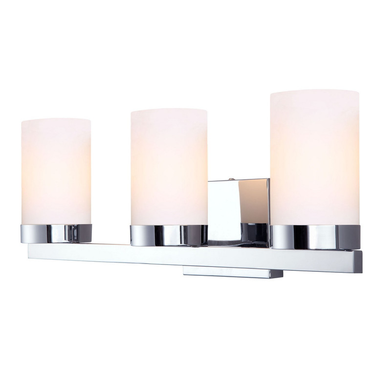 Canarm - IVL429A03CH - Three Light Vanity - Milo - Chrome