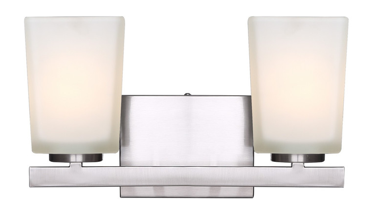 Canarm - IVL472A02BN - Two Light Vanity - Hartley - Brushed Nickel