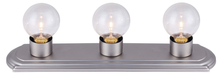 Canarm - IVLBS1351 - Three Light Vanity - Vanity - Brushed Pewter