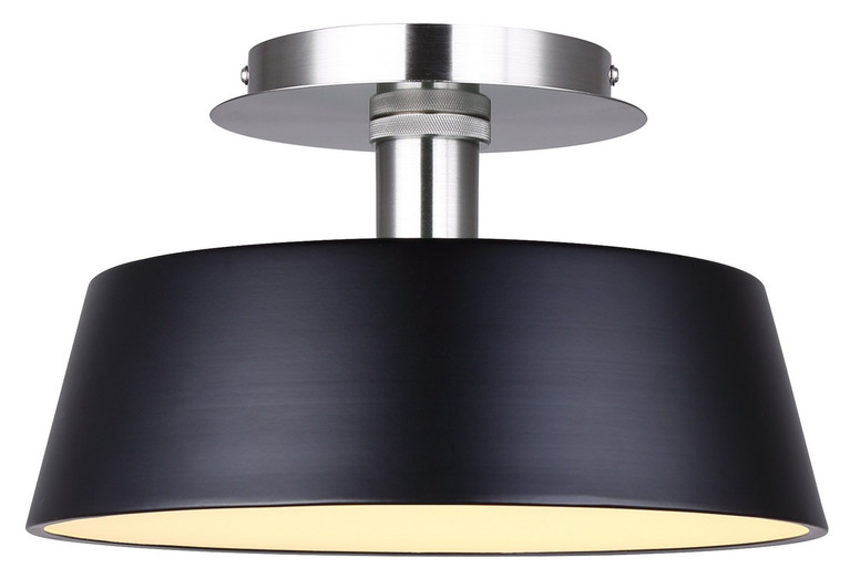 Canarm - LFM263A13BKN - LED Flush Mount - Jessa - Matte Black
