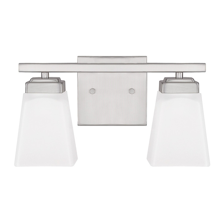 Capital Lighting - 114421BN-334 - Two Light Vanity - Baxley - Brushed Nickel