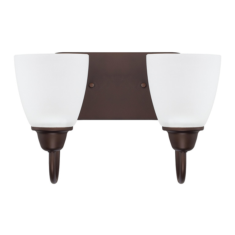 Capital Lighting - 115121BZ-337 - Two Light Vanity - Trenton - Bronze