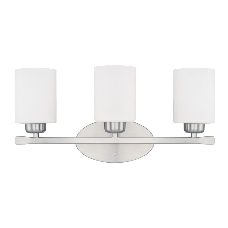 Capital Lighting - 115231BN-338 - Three Light Vanity - Dixon - Brushed Nickel