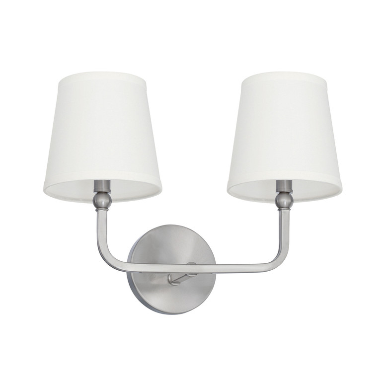 manufacturer_finish:Brushed Nickel|manufacturer_glass:Decorative White Fabric Stay-Straight Shades 4.5``x6``