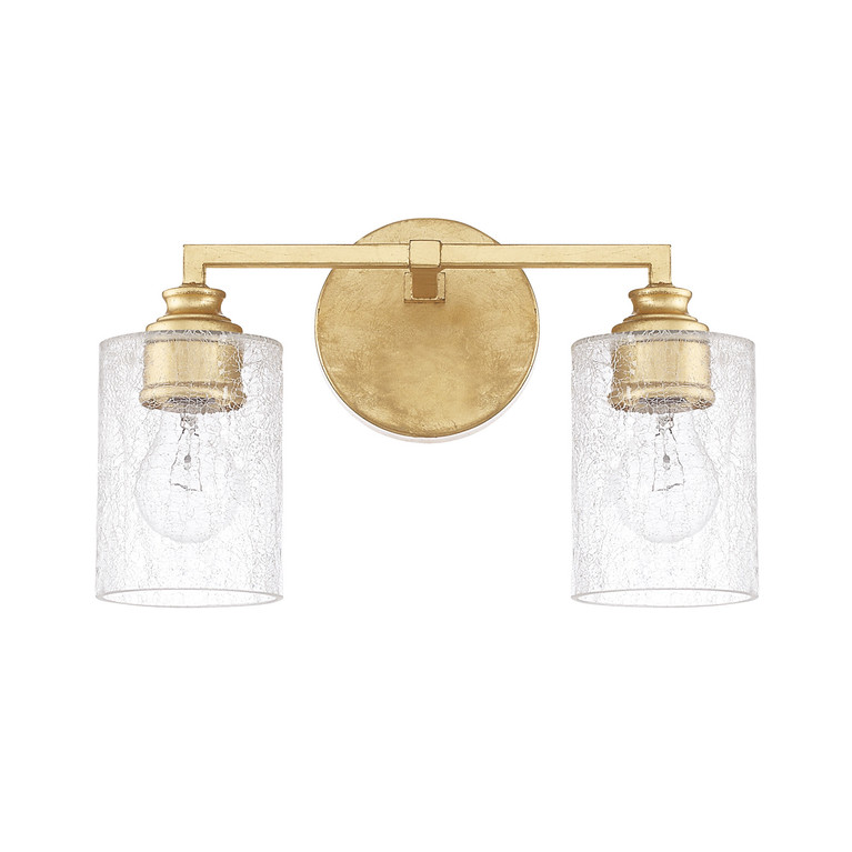 Capital Lighting - 120521CG-422 - Two Light Vanity - Milan - Capital Gold