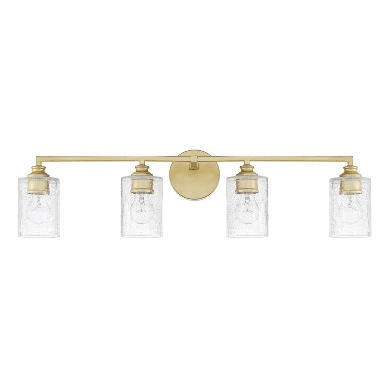 Capital Lighting - 120541CG-422 - Four Light Vanity - Milan - Capital Gold