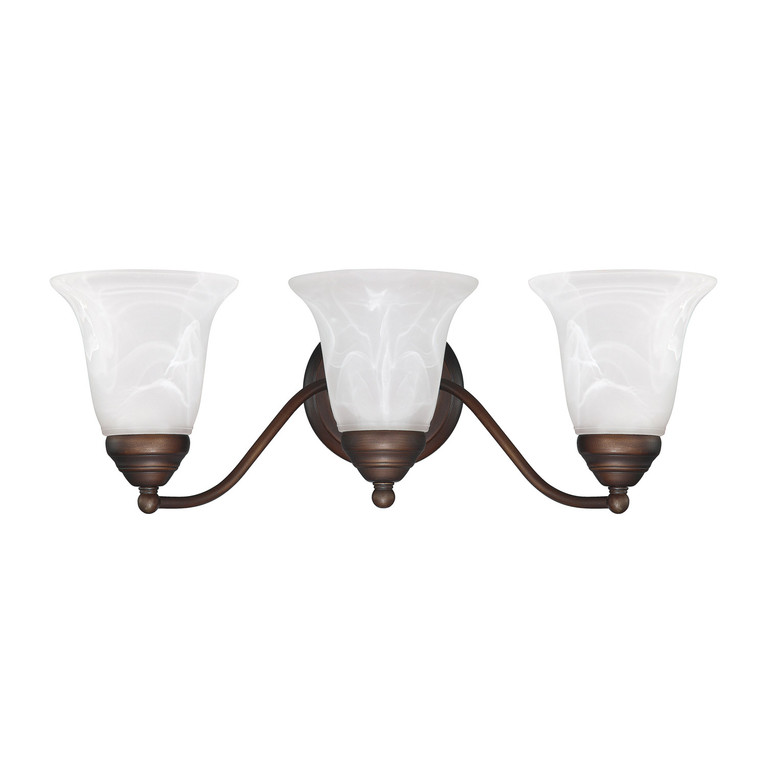 Capital Lighting - 1363BB-117 - Three Light Vanity - Brady - Burnished Bronze