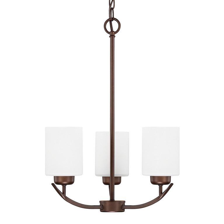 Capital Lighting - 415231BZ-338 - Three Light Chandelier - Dixon - Bronze