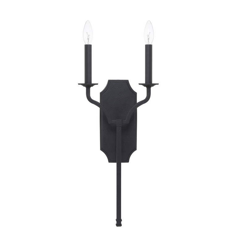 Capital Lighting - 619821BI - Two Light Wall Sconce - Ravenwood - Black Iron