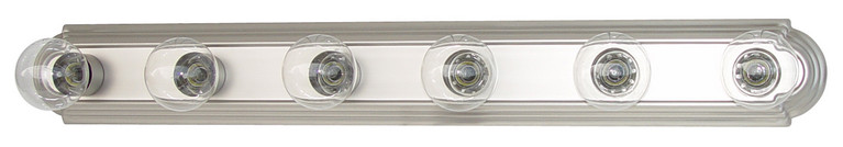 Capital Lighting - 8106MN - Six Light Vanity - Alice - Matte Nickel