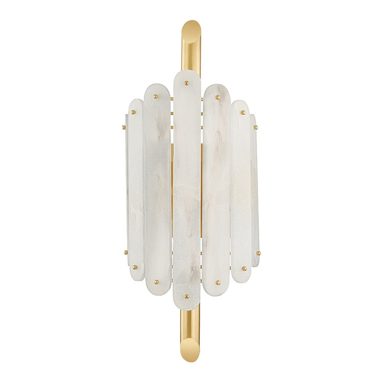 Corbett Lighting - 417-04-VPB - Four Light Wall Sconce - Selene - Vintage Polished Brass
