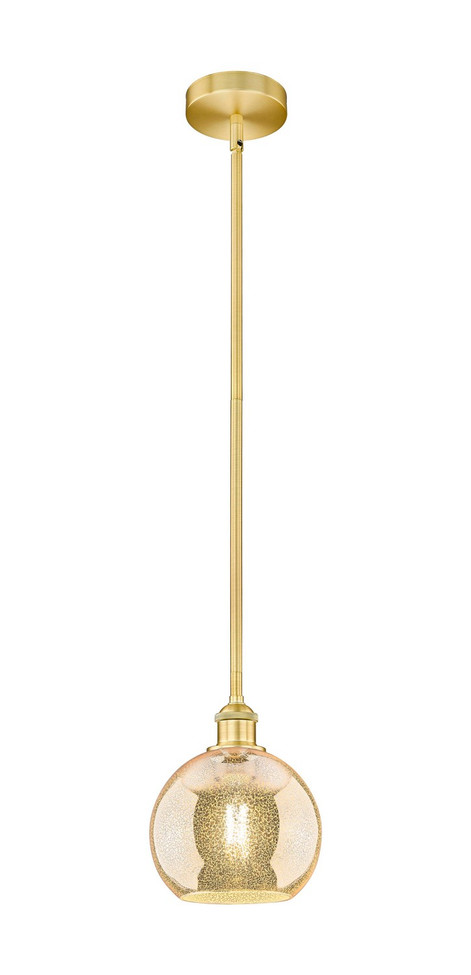 Innovations - 616-1S-SG-G128-8 - One Light Mini Pendant - Edison - Satin Gold