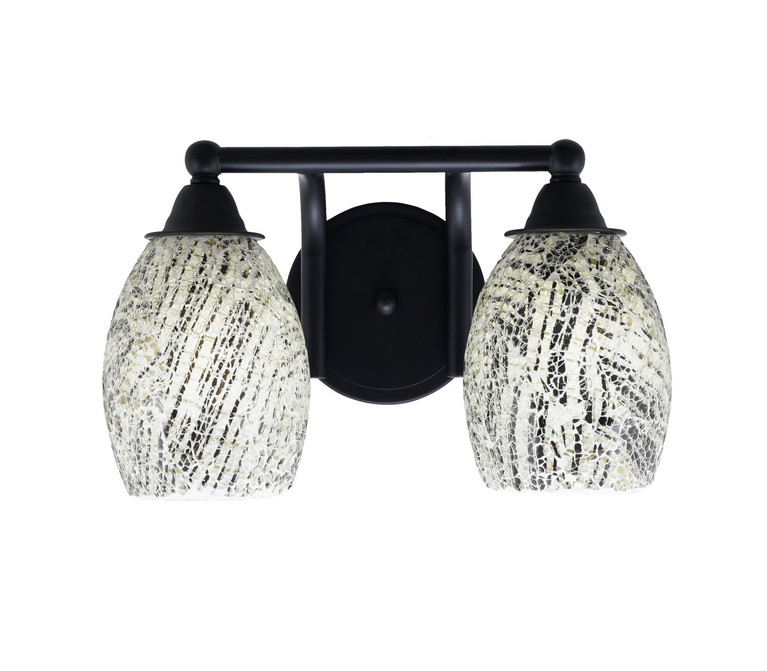 Toltec Lighting - 3422-MB-5054 - Two Light Bath Bar - Paramount - Matte Black