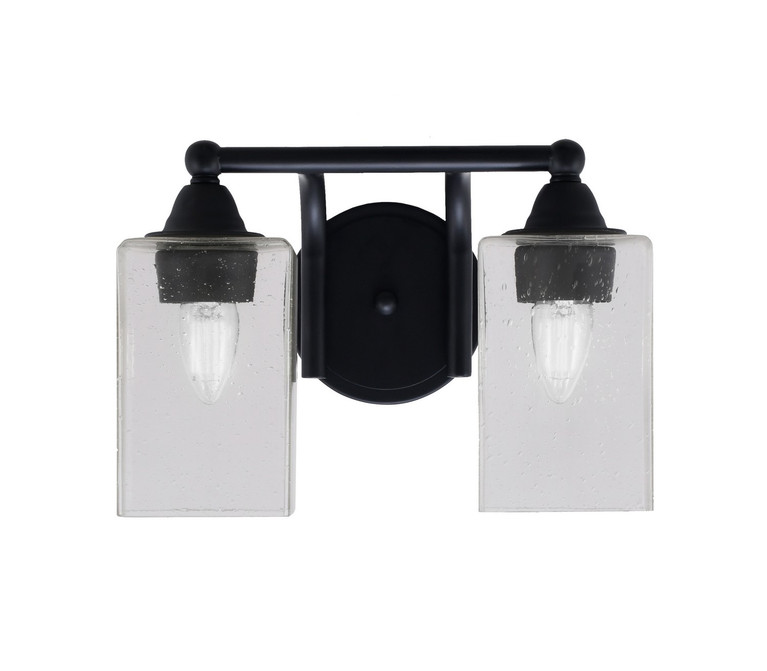 Toltec Lighting - 3422-MB-530 - Two Light Bath Bar - Paramount - Matte Black
