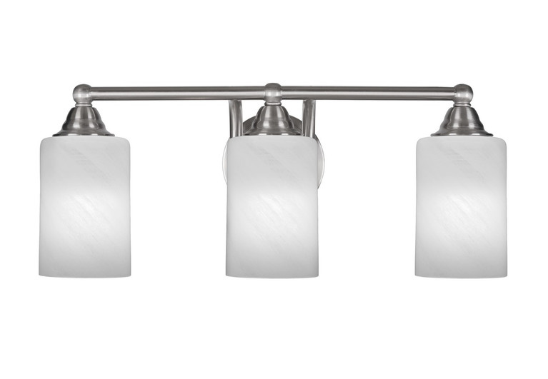Toltec Lighting - 3423-BN-3001 - Three Light Bath Bar - Paramount - Brushed Nickel