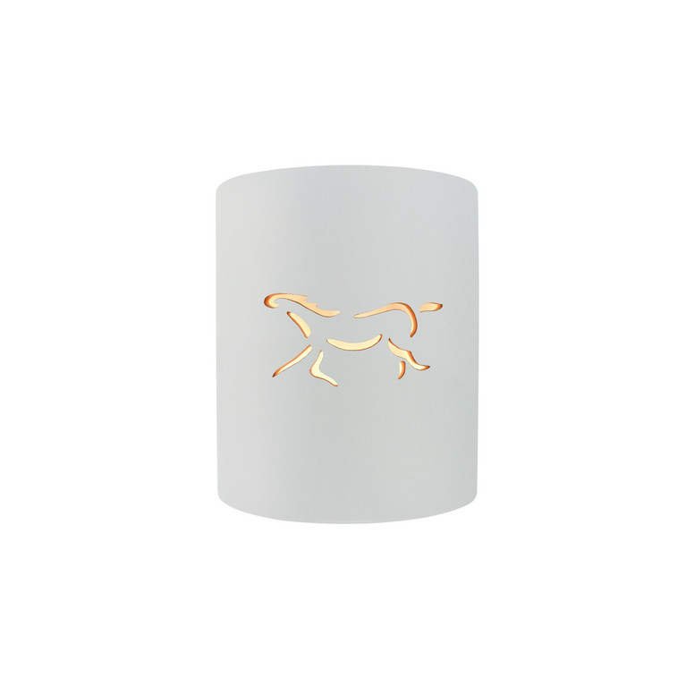 manufacturer_finish:Gloss White (outside and inside of fixture)|light_source:Unspecified|light_output:Unspecified